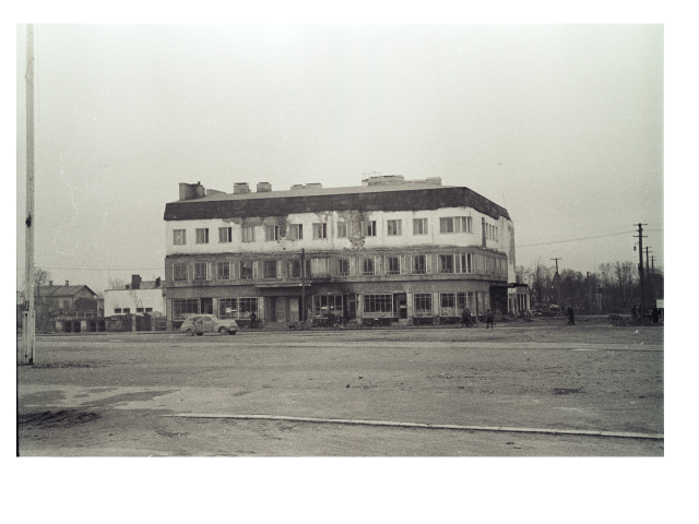 Здание Гостиницы в Приозерске (Кексгольме, Кякисалми), архитектор Ялмари Арви Ланкинен, 1939  
